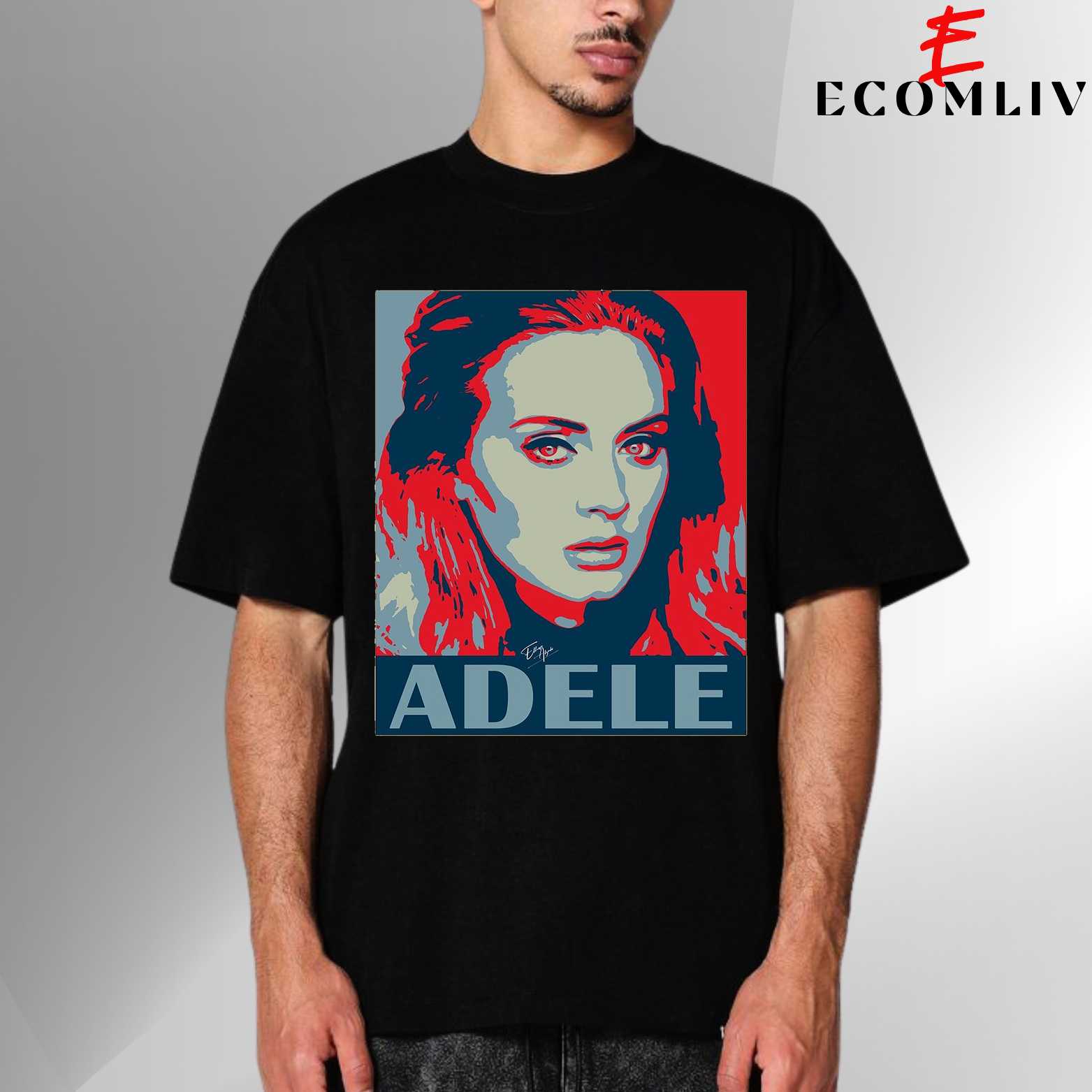 Adele Retro Tee, Unisex T-Shirt, Streetwear Style Shirt